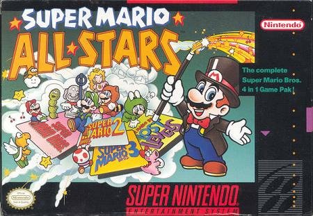 Capa de Super Mario All Stars
