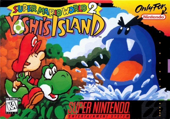 Capa de Yoshi S Island